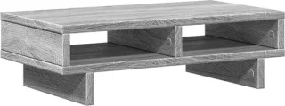 vidaXL monitorstandaard bewerkt hout grijs sonoma eiken