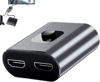 Video Splitter Display Adapter Zilver