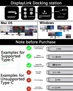 WAVLINK Dockingstation USB 3.0