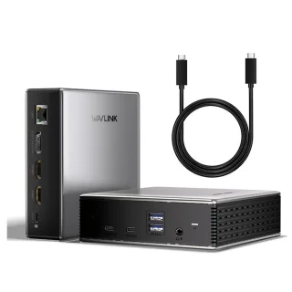 Wavlink Ultra USB-C Docking Station 2x HDMI 1x DP 125W