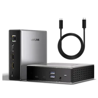 Wavlink Ultra USB-C Docking Station 2x HDMI 1x DP 125W