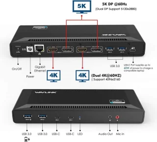 Wavlink Universal USB-C Docking Station
