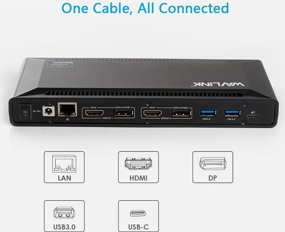 Wavlink Universal USB-C Docking Station