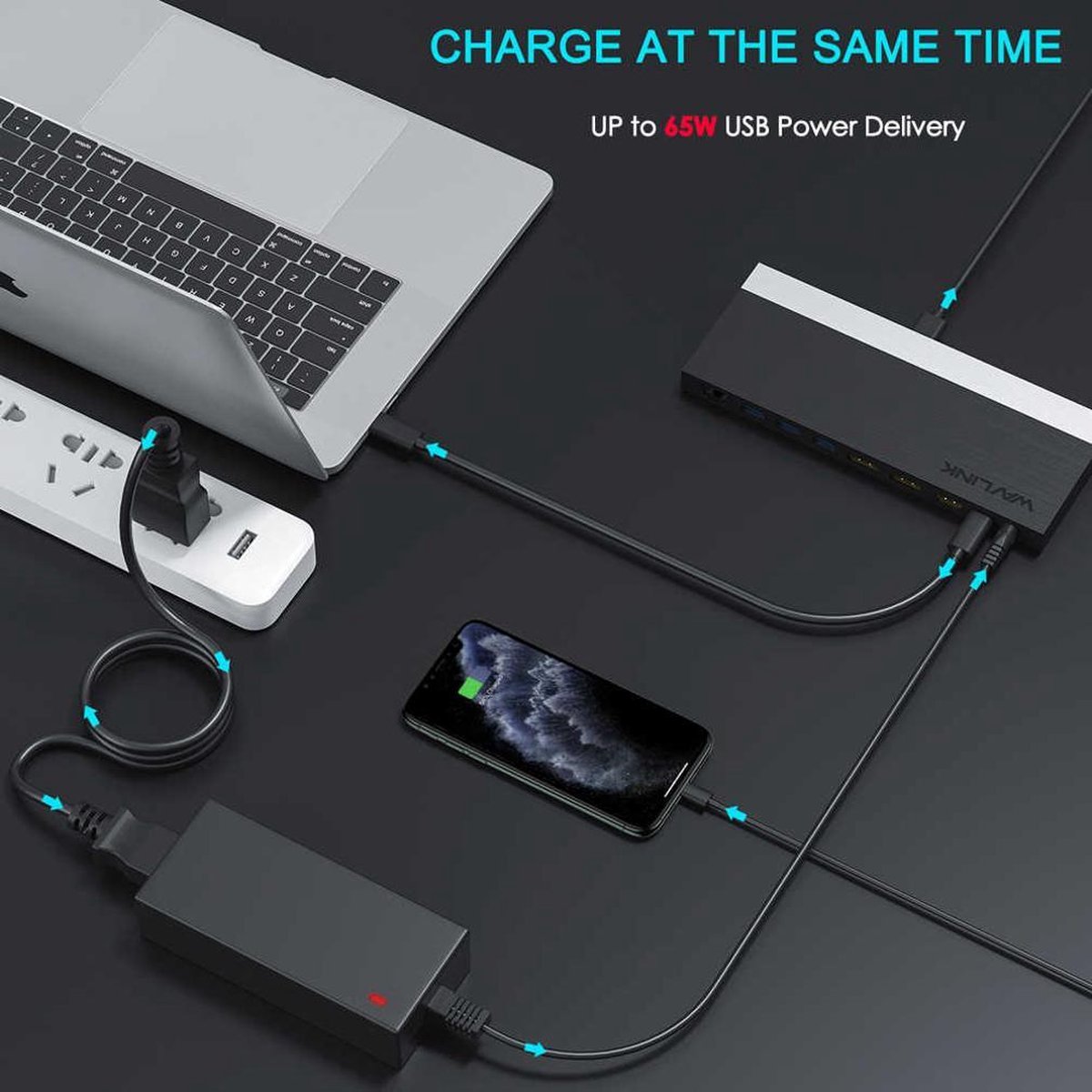 Wavlink USB-C Docking Station Thunderbolt & USB-C