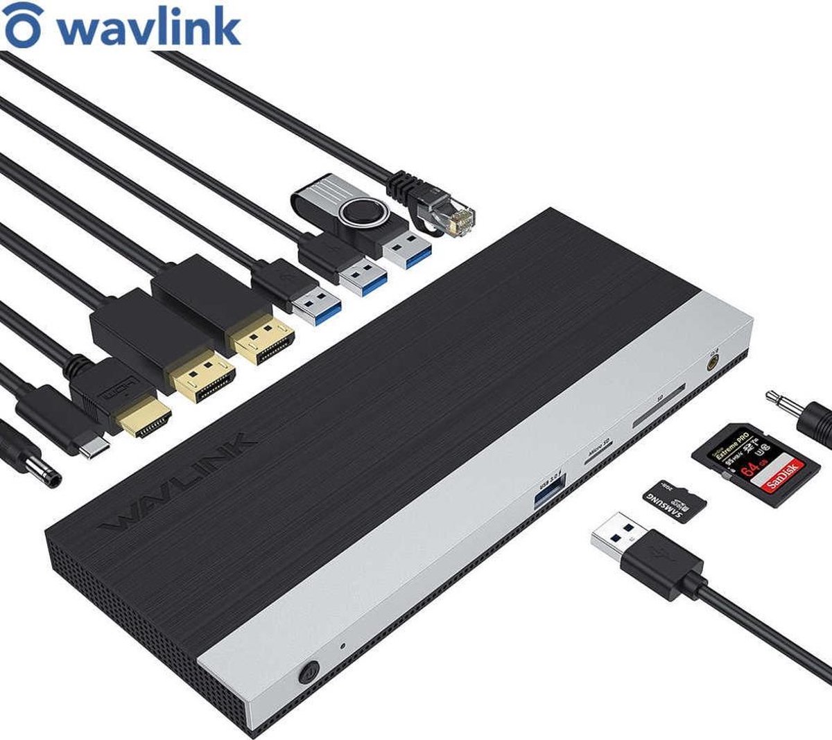 Wavlink USB-C Docking Station Thunderbolt & USB-C