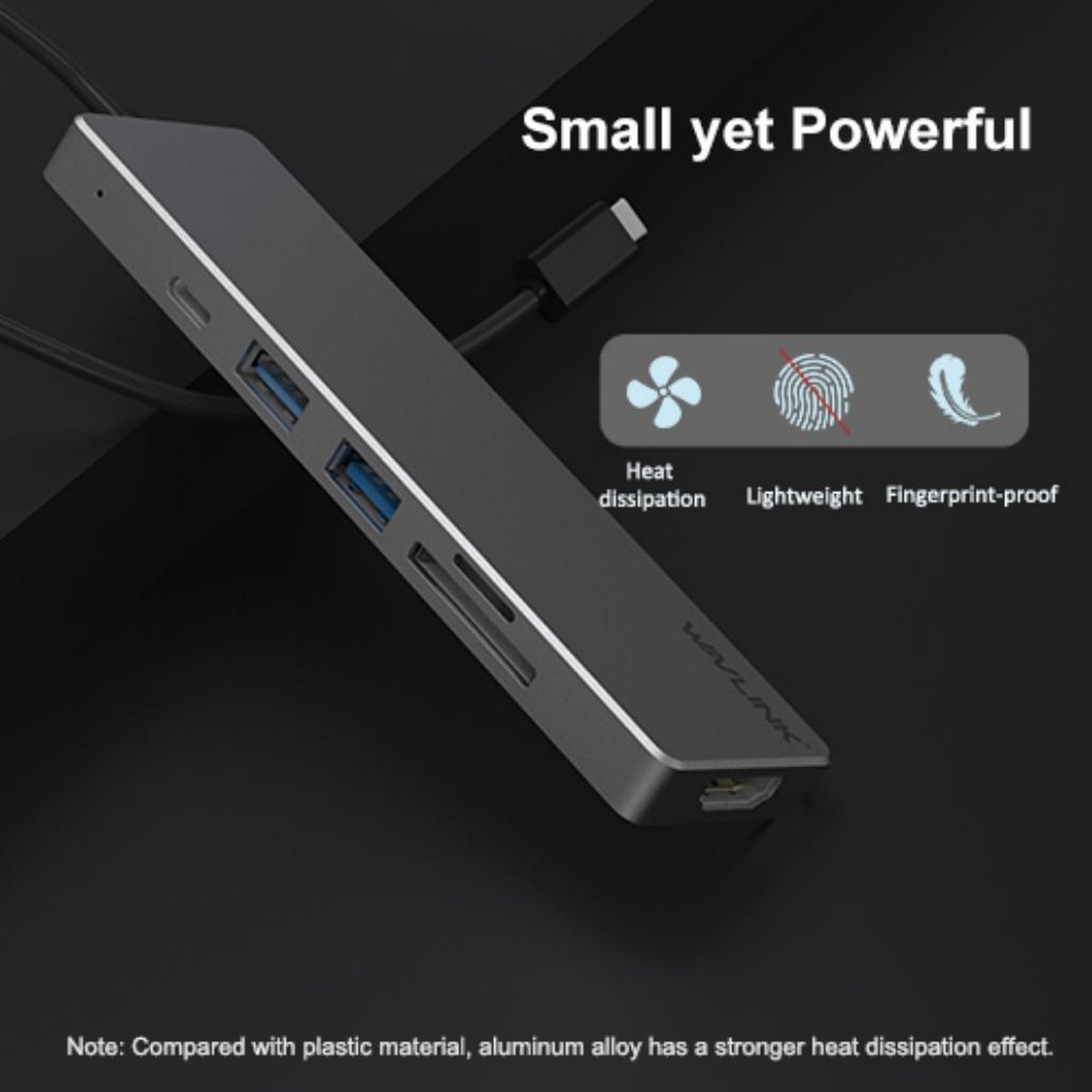 Wavlink USB-C Mini Docking Station 4K