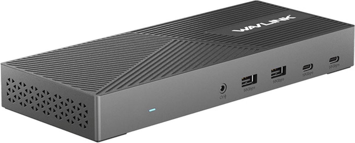 De Wavlink USB-C Thunderbolt Docking Station in één oogopslag