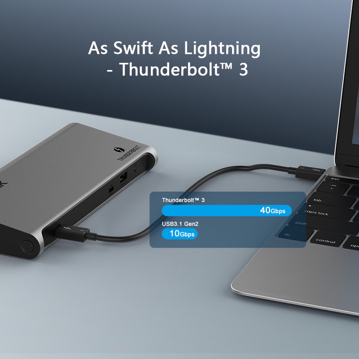 Wavlink UTD23H Thunderbolt Dual 4K Docking Station