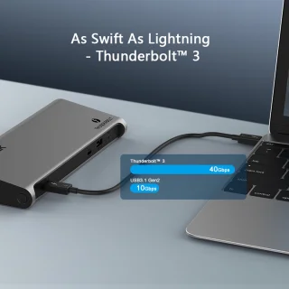 Wavlink UTD23H Thunderbolt Dual 4K Docking Station