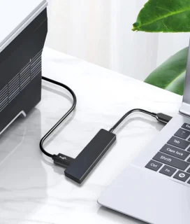 WK 4-in-1 USB 2.0 Hub Docking Station - 2 Pack