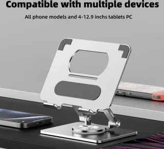 WK Aluminium Tablet Standaard Zilver