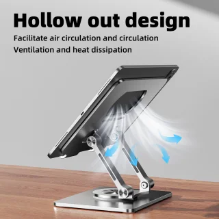 WK Aluminium Tablet Standaard Zilver