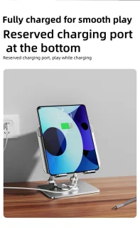 WK Aluminium Tablet Standaard Zilver