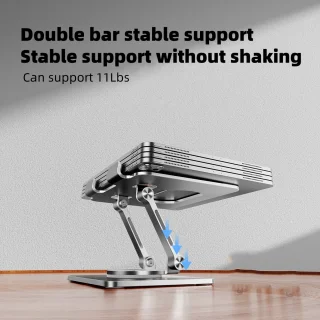 WK Aluminium Tablet Standaard Zilver