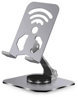 WK® Aluminium Telefoon- en Tablethouder 4,7–11 inch - Grijs