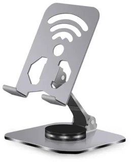 WK® Aluminium Telefoon- en Tablethouder 4,7–11 inch - Grijs