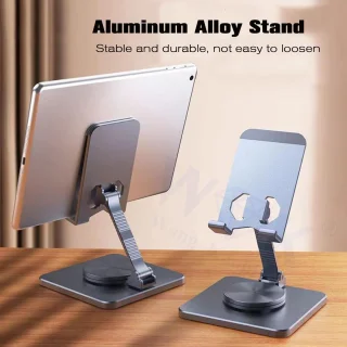 WK® Aluminium Telefoon- en Tabletstandaard