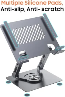 WK Tabletstandaard iPad- en Tablet-houder Zilver