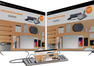 XtremeMac Docking Hub Station 12 Poorten Zilver