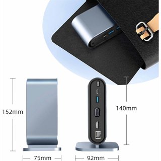 Wat vinden we goed aan de Ynkkvre USB-C Dockingstation 12-in-1