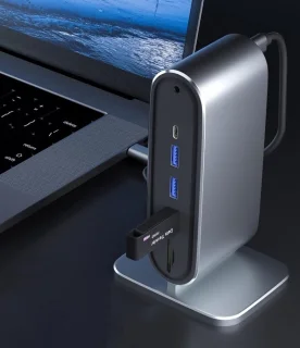 Ynkkvre USB-C Dockingstation 12-in-1