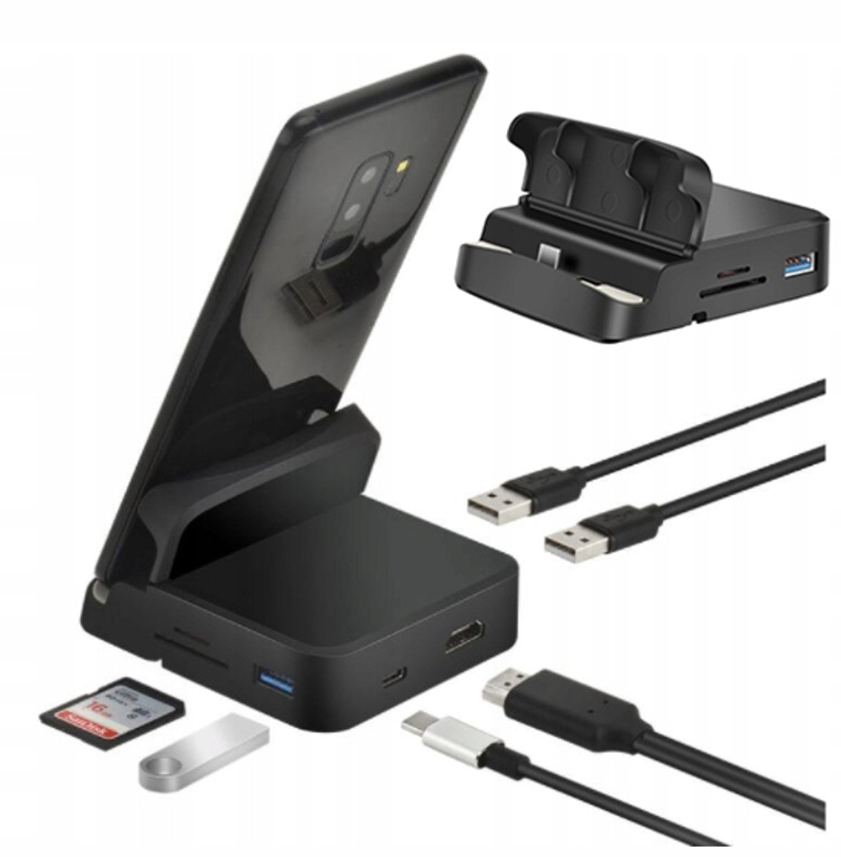 Zenwire BYL-2006A 8-in-1 USB-C Docking Station