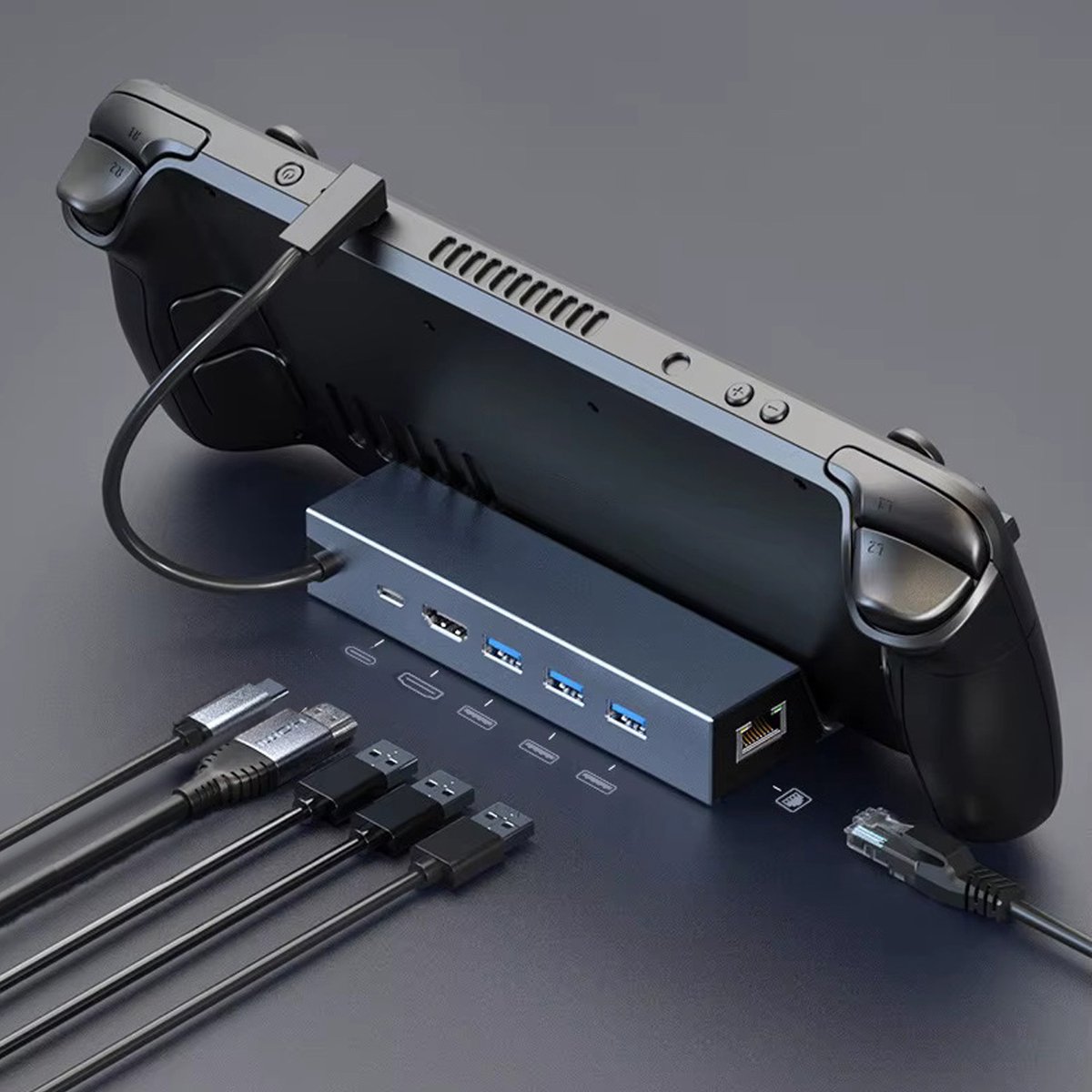 Wat vinden we goed aan de Zenwire HUB62 Steam Deck Docking Station