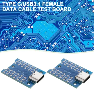 Zeynomax USB-C adapter board 4 stuks USB 3.1 Type-C