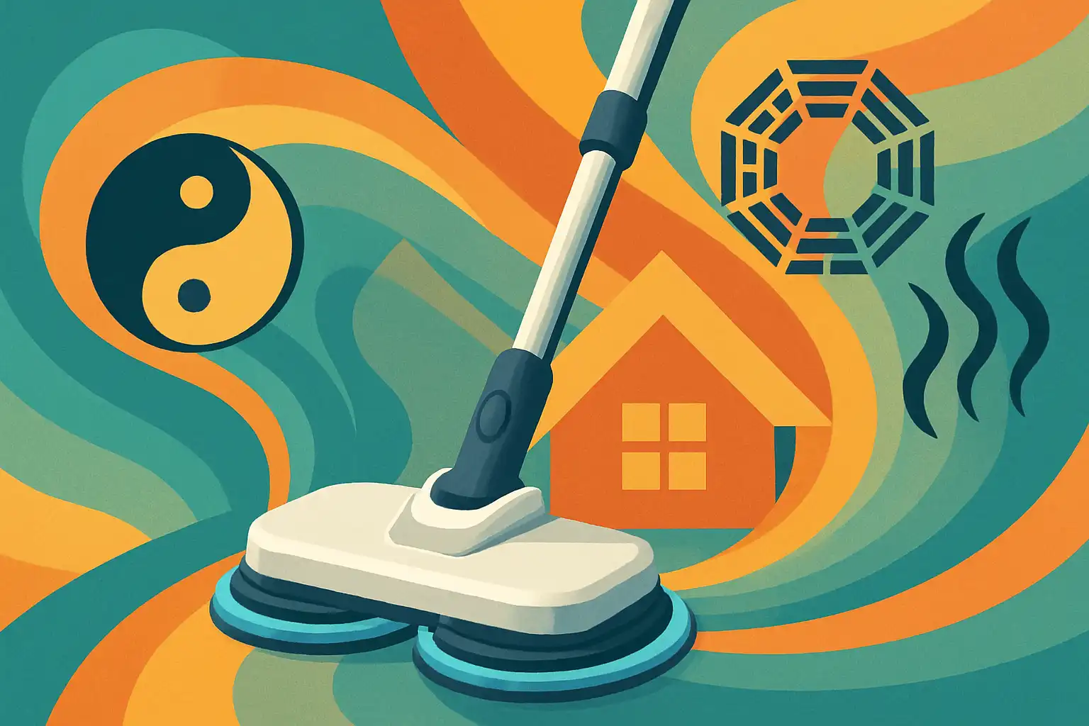 Dweil volgens feng shui: hoe een elektrische dweil de energie in je huis kan verbeteren