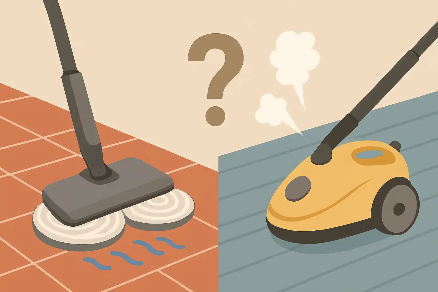 Elektrische dweil versus stoomreiniger: welk apparaat past bij jouw vloer en schoonmaakbehoefte?