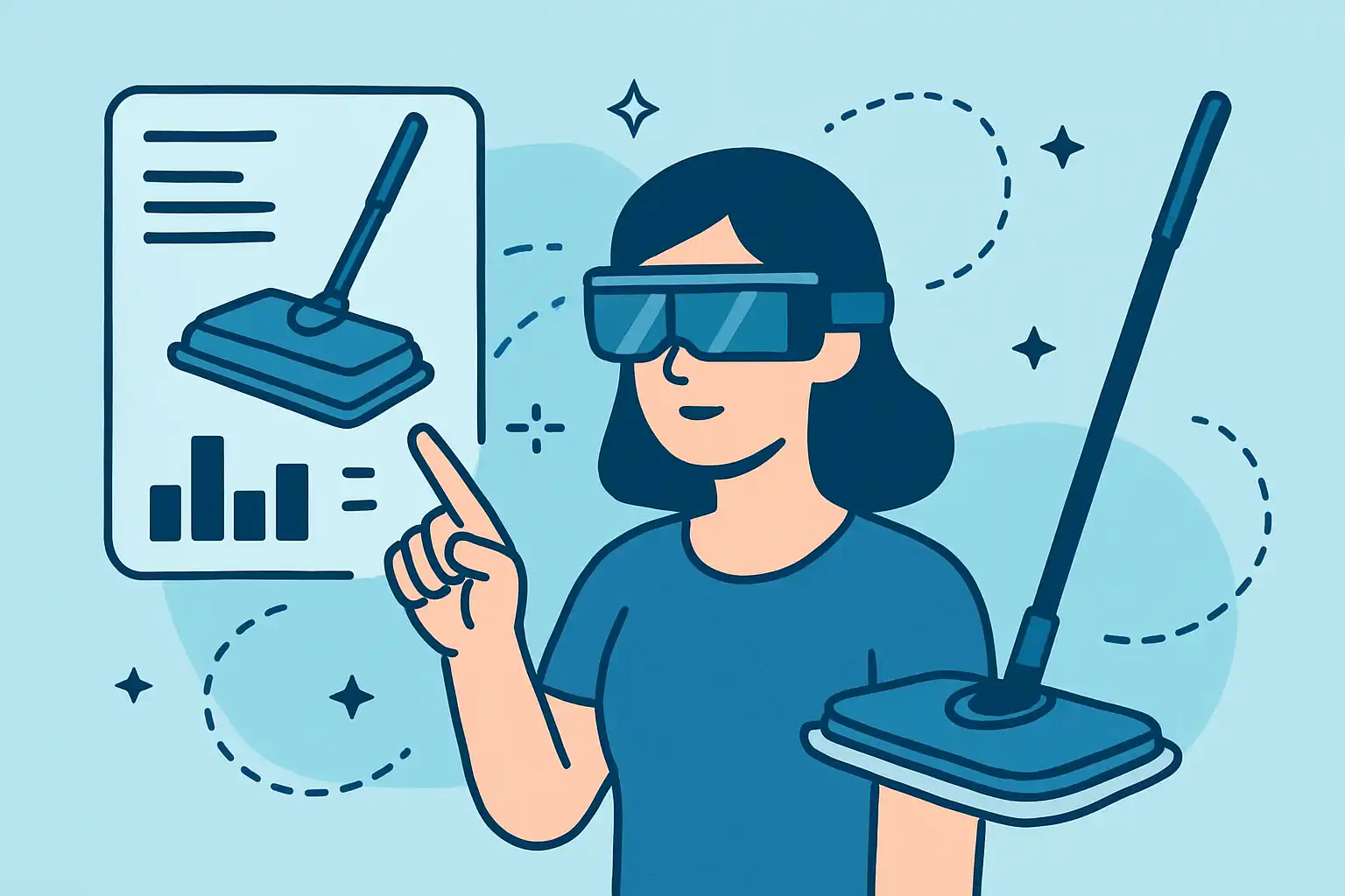 Hoe augmented reality je volgende elektrische dweil kiest (en waar je het kunt uitproberen)