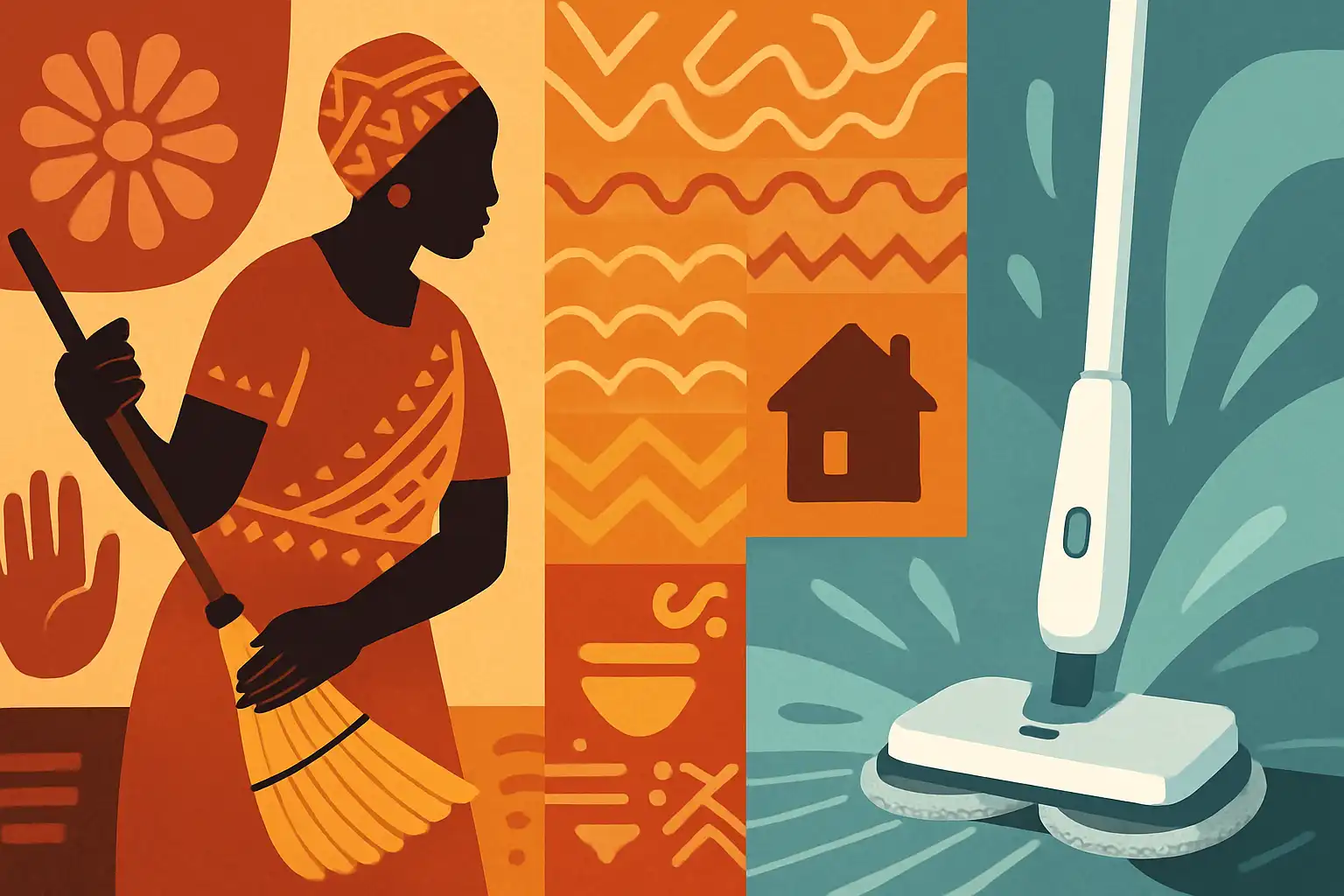 Hoe culturele schoonmaakgewoonten bepalen welke elektrische dweil bij jou past