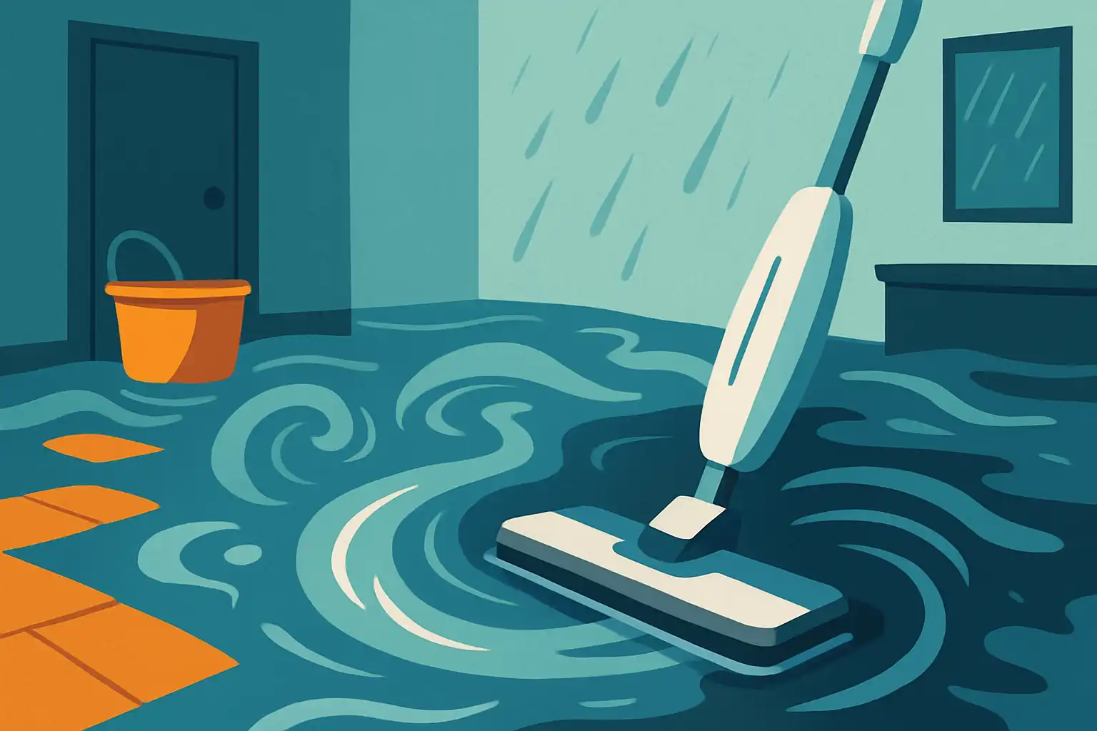 Kan een elektrische dweil schade bij wateroverlast beperken? praktische stappen en valkuilen