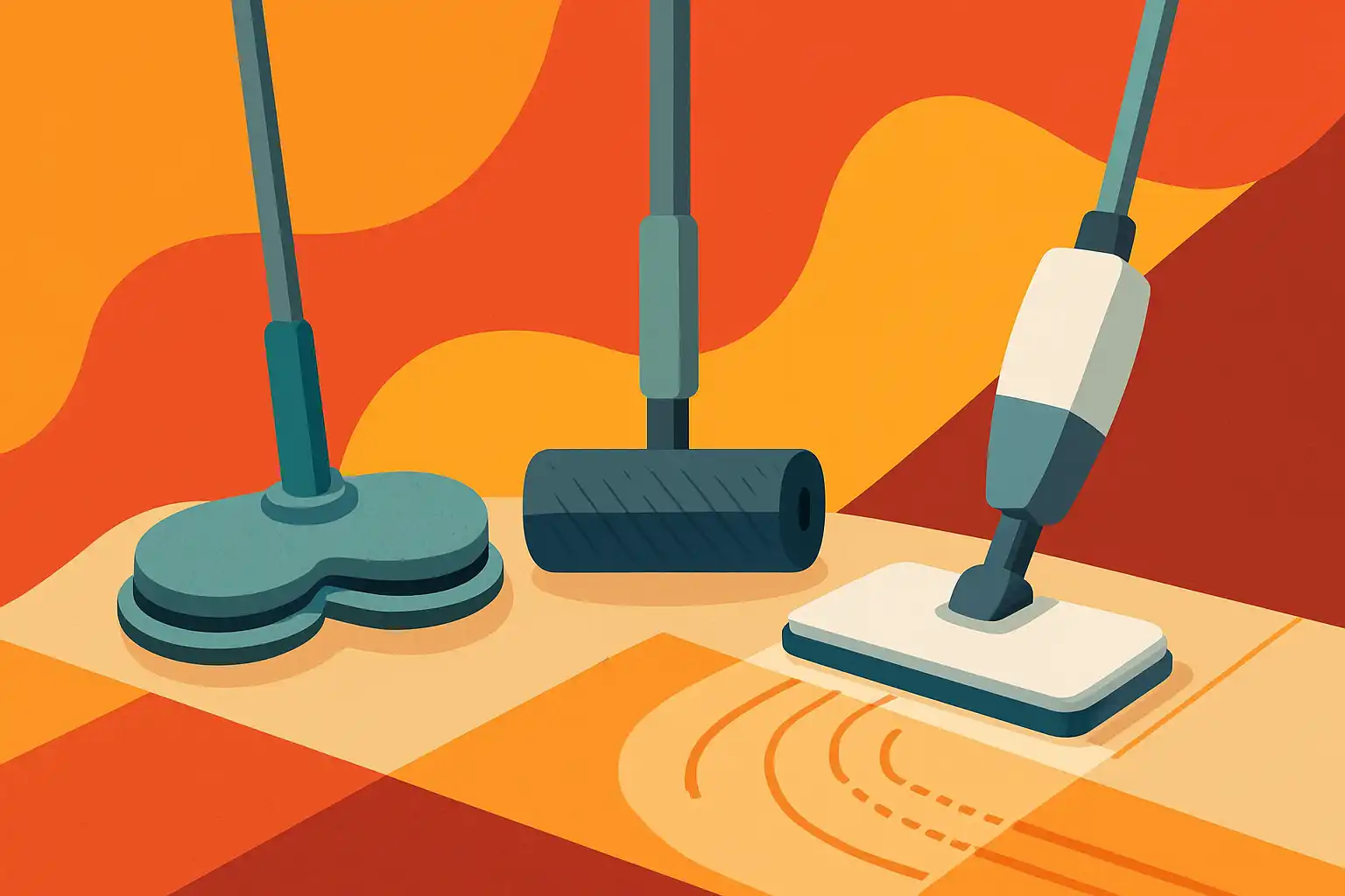 Roterende pads, rollers of trillende doek: welk elektrisch dweilsysteem past bij jouw vloer?