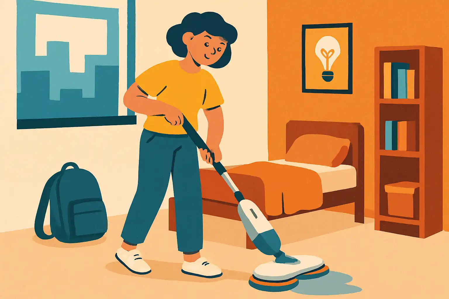 Studenten: zo kies je de perfecte elektrische dweil voor je eerste kamer