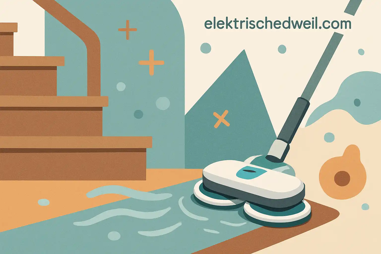 Trappen dweilen met een elektrische dweil: dit zijn je opties en valkuilen