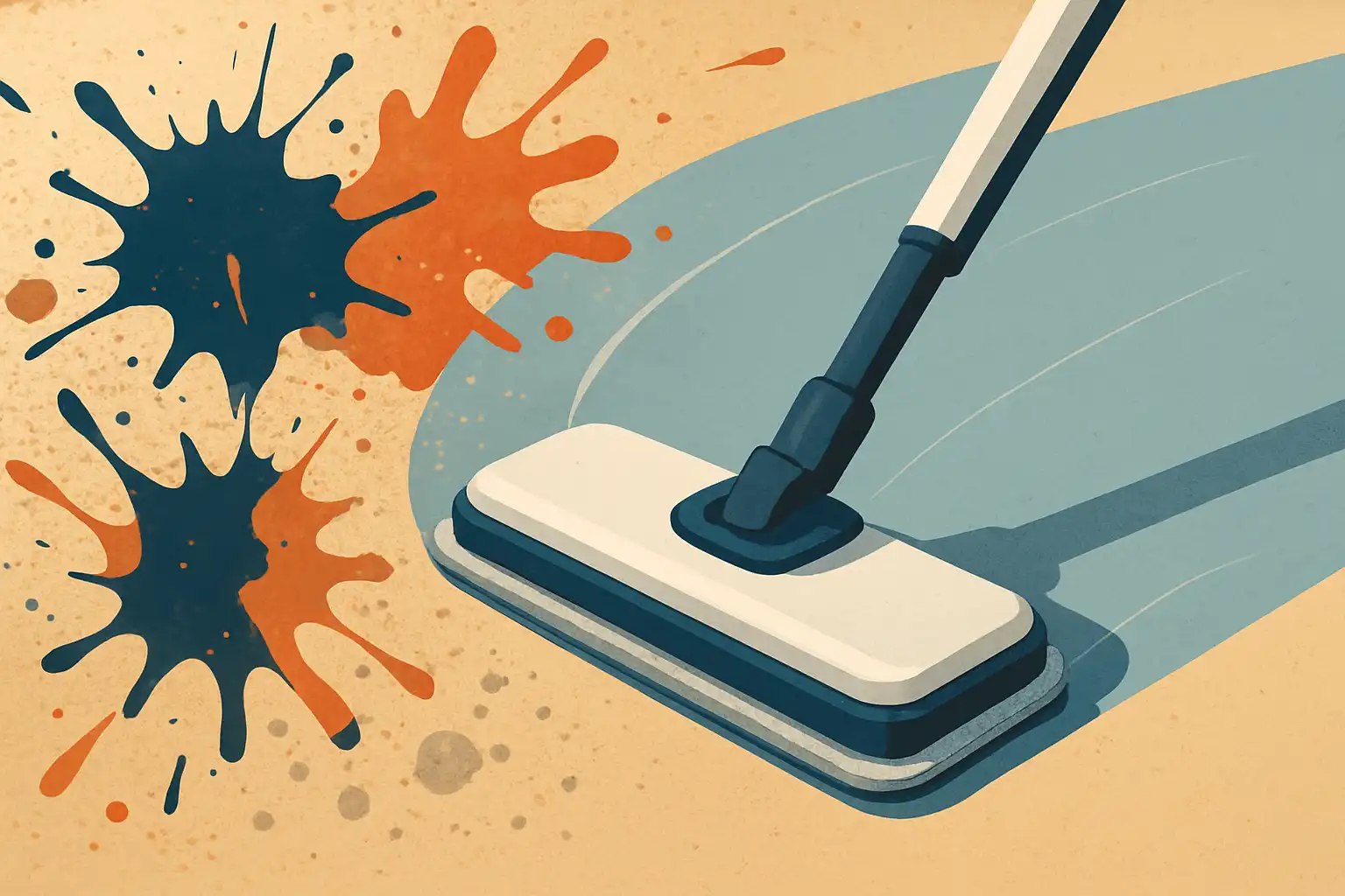 Verfspatten en bouwstof weg in één swipe: zo redt je elektrische dweil je huis na een verbouwing