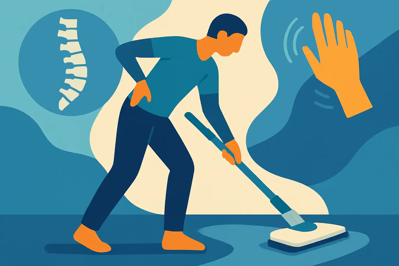 Voorkom rugpijn en polsklachten: ergonomische tips voor elektrisch dweilen