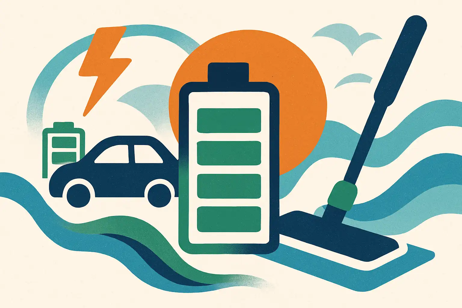 Waarom accutechnologie uit elektrische auto's je volgende elektrische dweil kan veranderen