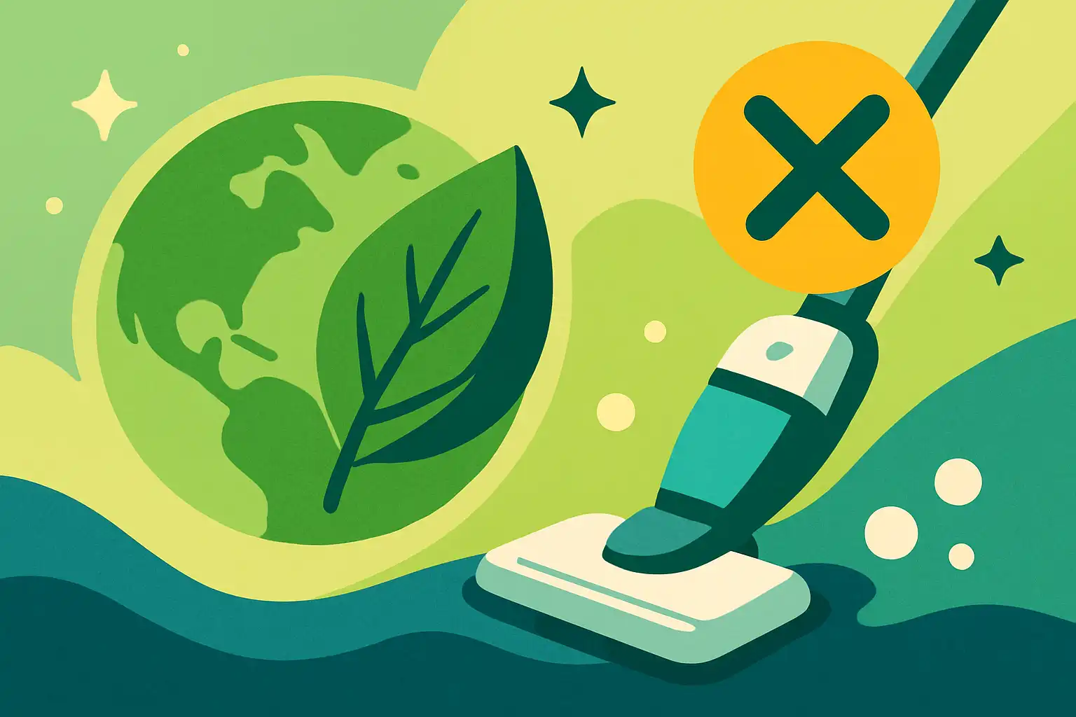 Zo herken je greenwashing bij elektrische dweilmerken (en waarom het je aankoop kan beïnvloeden)