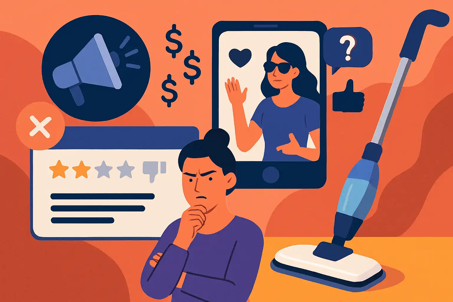 Zo herken je nepbeoordelingen, influencers en marketingtrucs bij elektrische dweilen