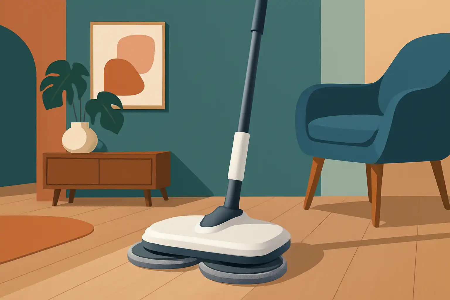 Zo maak je je elektrische dweil tot een stijlvol onderdeel van je interieur