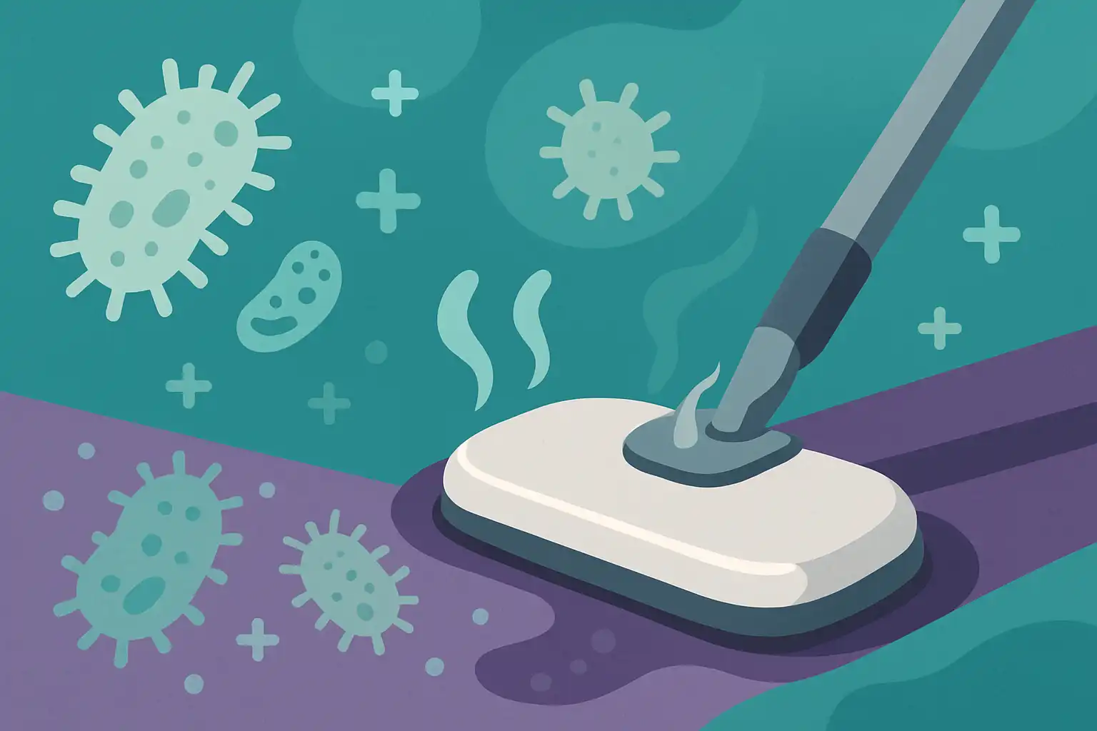Zo test je thuis of je elektrische dweil echt bacteriën en ziektekiemen verwijdert