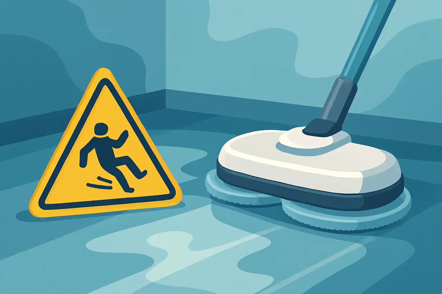Zo voorkom je uitglijden na dweilen: slimme tips om gladde vloeren veilig te houden met een elektrische dweil