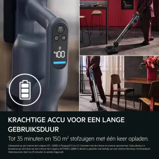AEG AW82U2DG Ultimate 8000 - Steelstofzuiger met dweilfunctie - Zelfreinigend en zelfdrogend