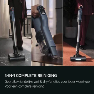 AEG AW82U2DG Ultimate 8000 - Steelstofzuiger met dweilfunctie - Zelfreinigend en zelfdrogend