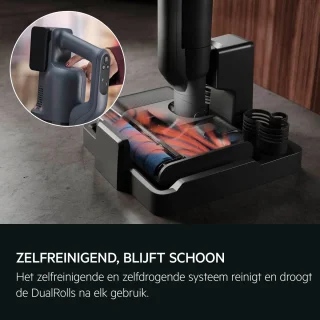 AEG AW82U2DG Ultimate 8000 - Steelstofzuiger met dweilfunctie - Zelfreinigend en zelfdrogend
