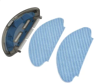 Robotic Vacuum Water Tank Replacement Parts - 2 Pack Microfiber Mop Pads - Explorer Series 20 - Explorer Series 40 - Smart Force Essential Vacuum