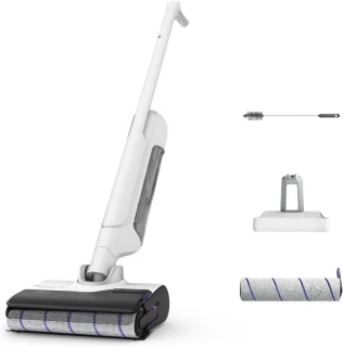 2-in-1 vloerreiniger en stofzuiger met zelfreinigend systeem – ideaal voor harde vloeren