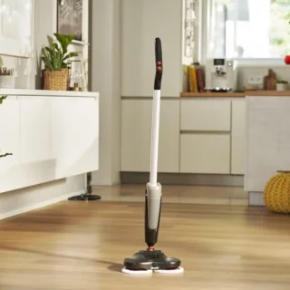 Elektrische Dweil – Vloermop – Oplaadbare Schoonmaak Mop - Vloerreiniger – Dweilmachine Met 450ml Water Opslagtank - Zwart